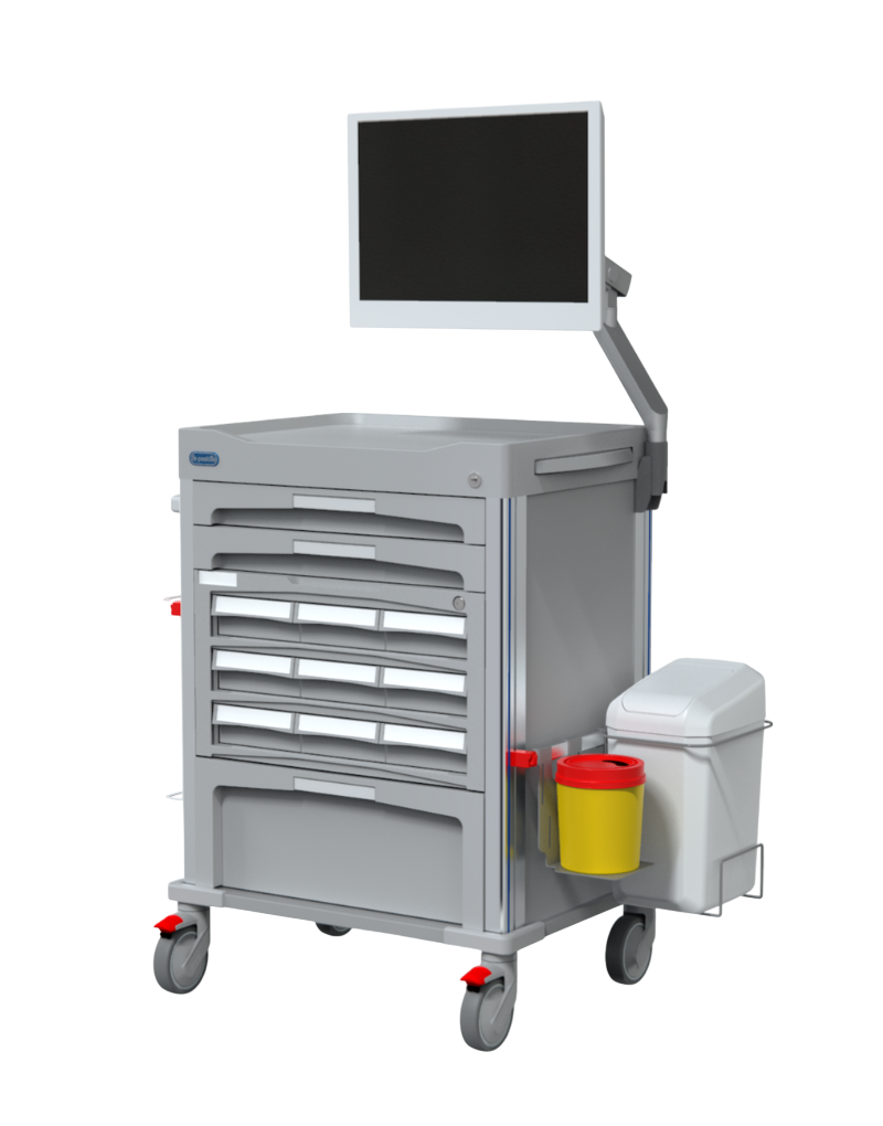 Carro médico informatizado La Pastilla